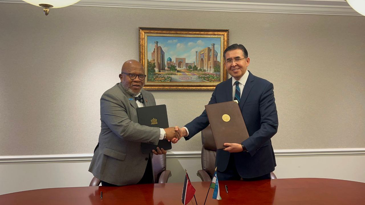 O‘zbekiston Trinidad va Tobago bilan diplomatik munosabatlar o‘rnatdi