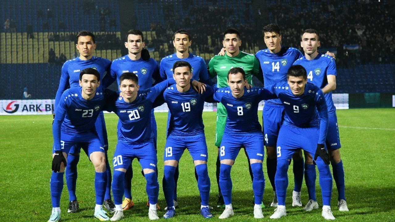 O‘zbekiston terma jamoasining “CAFA Nation's Cup” turnirida qatnashadigan futbolchilari