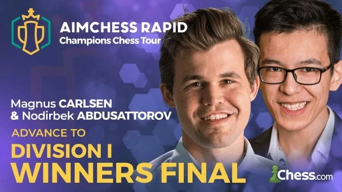 Nodirbek Abdusattorov finalda Magnus Karlsenga qarshi