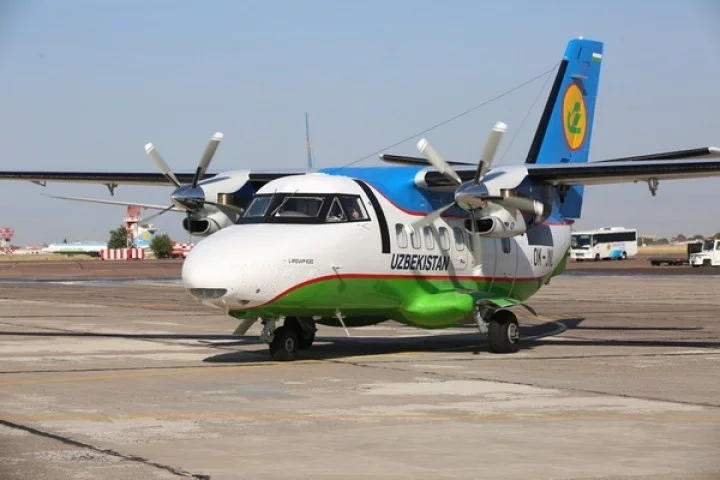 «Uzbekistan Airways» биринчи «LET L-410» самолётини кутиб олди