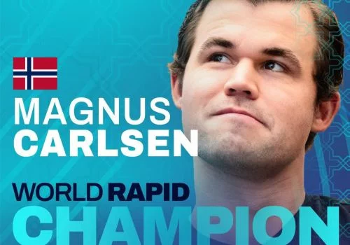 Magnus Karlsen Rapid bo‘yicha 5 karra jahon chempioniga aylandi