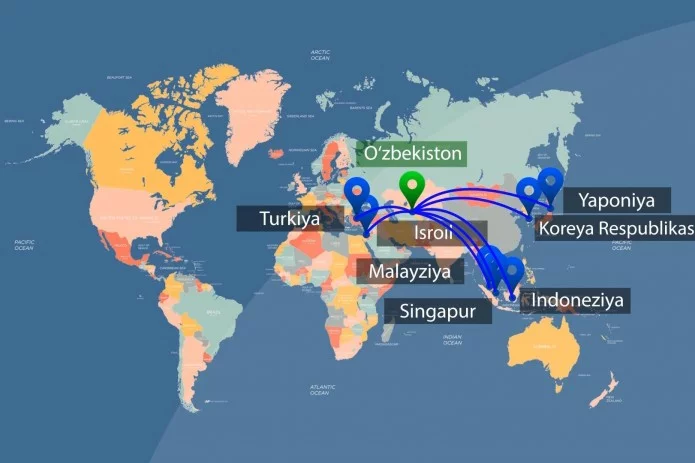 Ўзбекистон фуқаролари қайси давлатларга визасиз кириши мумкин?