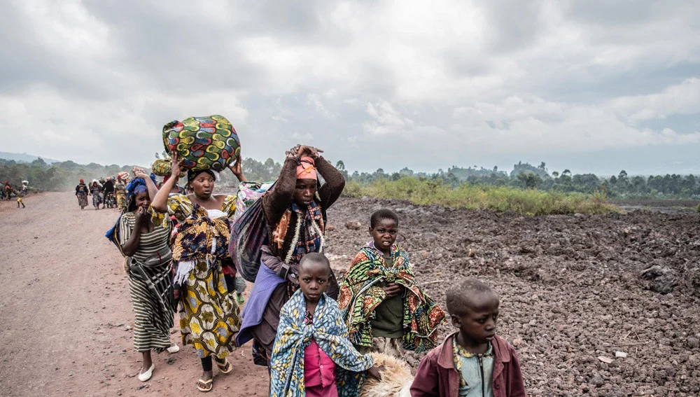 Конго шарқидаги жанглар 6 миллионга яқин одамни уйларини ташлаб кетишга мажбур қилди
