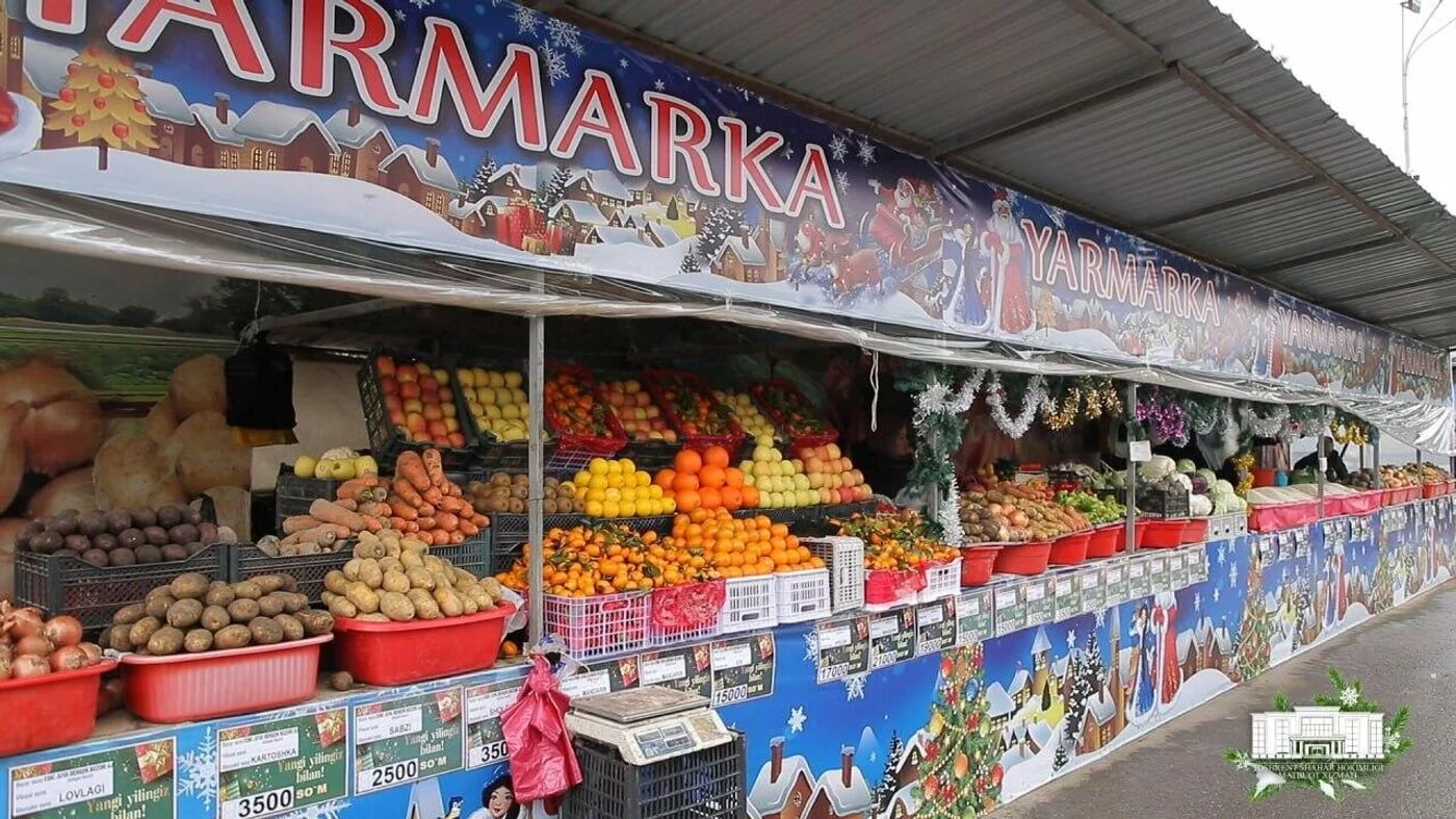 Toshkentdagi 11 ta bozorda arzonlashtirilgan savdo yarmarkalari tashkil qilindi