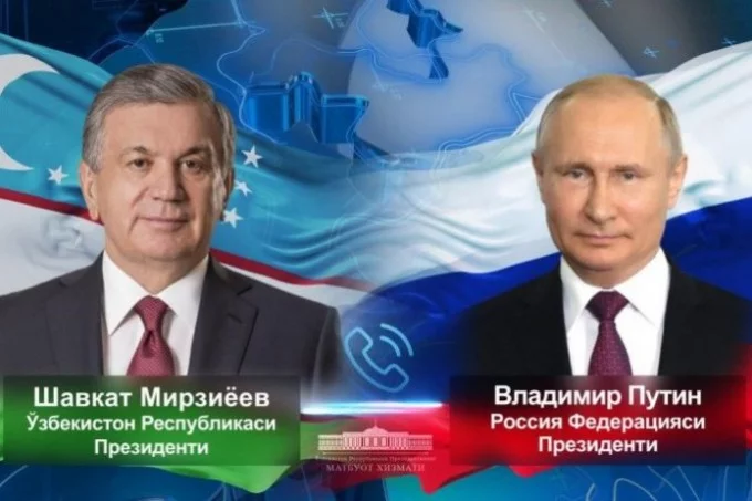 Mirziyoyev Putinni saylovdagi g‘alabasi bilan tabrikladi