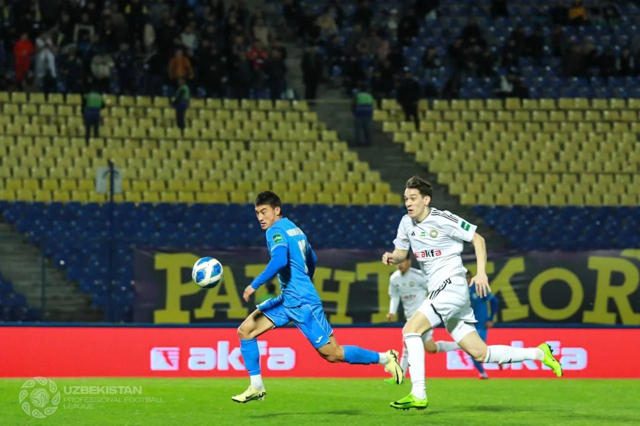 Superliga. "Paxtakor" o‘z maydonida "So‘g‘diyona"ga yutqazib qo‘ydi