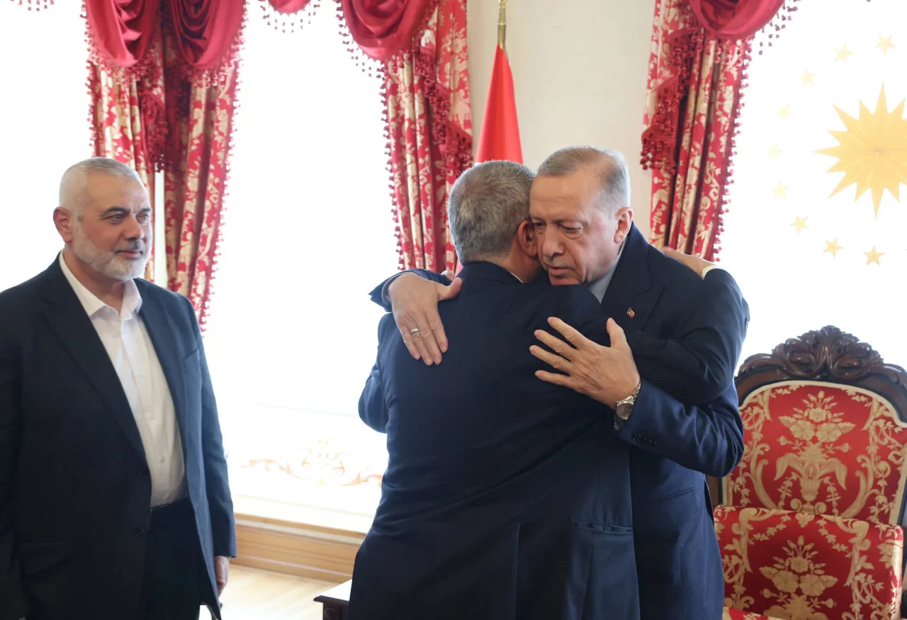 HAMAS yetakchisi Turkiya prezidenti bilan uchrashish uchun Istanbulga keldi