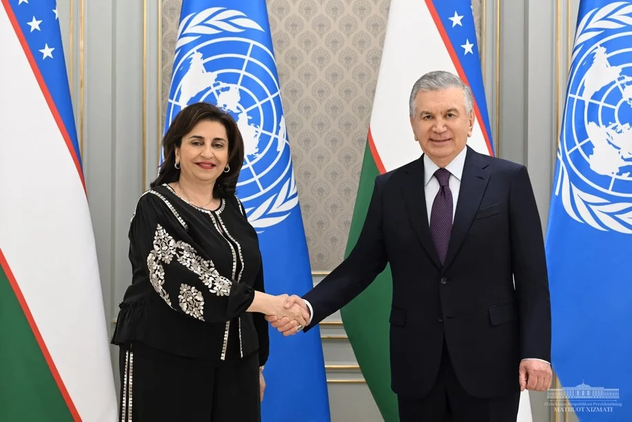 Shavkat Mirziyoyev BMT bosh kotibi o‘rinbosarini qabul qildi