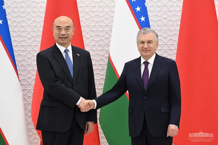 Shavkat Mirziyoyev xitoylik yuqori martabali mansabdorni qabul qildi