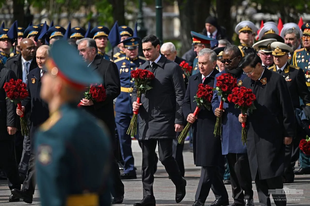 Shavkat Mirziyoyev G‘alabaning 79 yilligiga bag‘ishlangan tantanali tadbirda ishtirok etdi