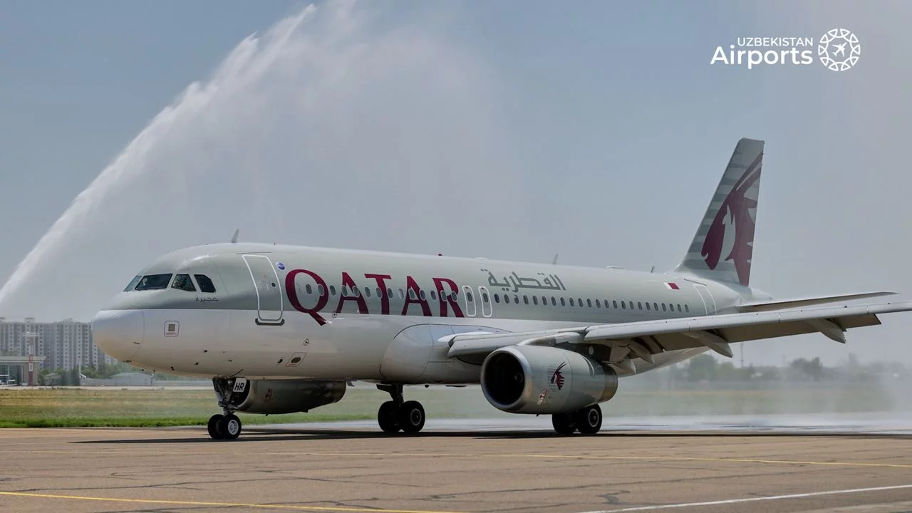 Qatar Airways O‘zbekistonga muntazam parvozlarni boshladi