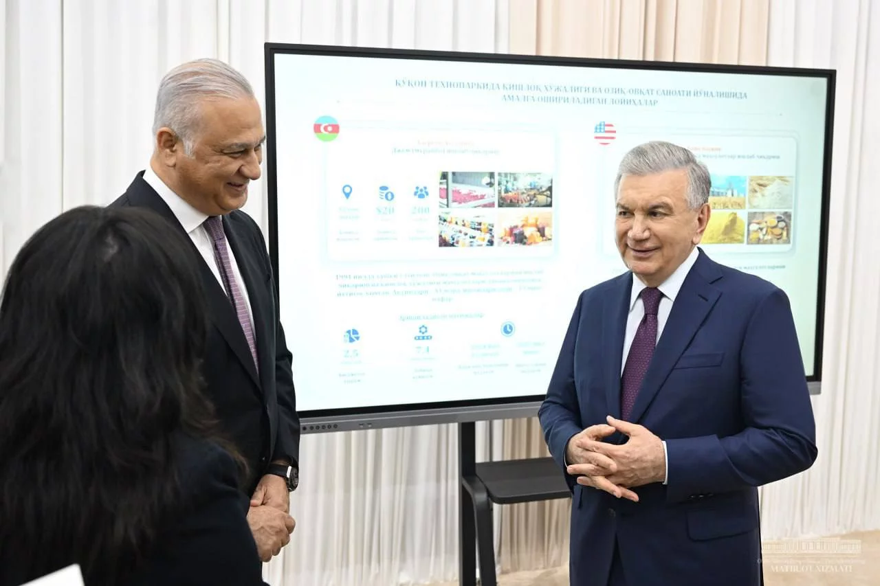 Shavkat Mirziyoyev Farg‘onaga sarmoya kiritayotgan investorlar bilan suhbatlashdi