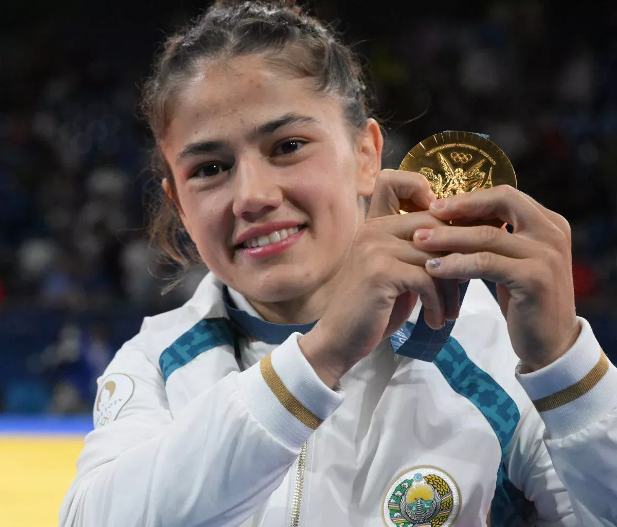 Diyora Keldiyorova o‘zbek dzyudosi tarixida ilk bor oltin medalni qo‘lga kiritgan sportchiga aylandi расм