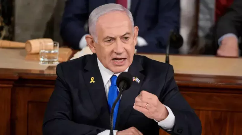 Netanyahu AQSH Kongressida chiqish qildi расм