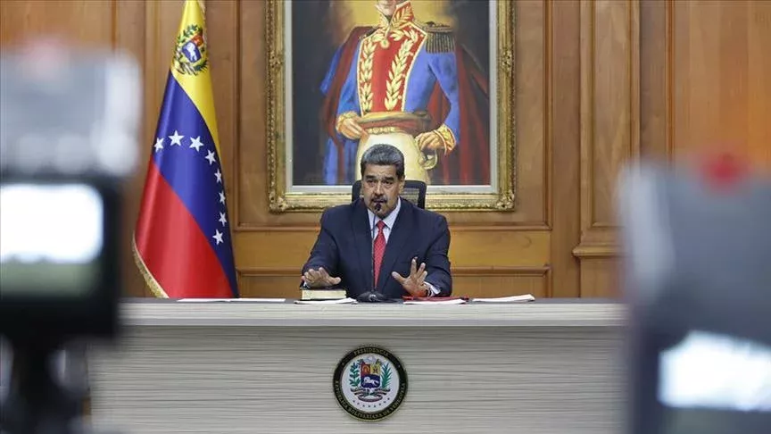 Nikolas Maduro: «AQSH Venesuelaning ichki ishlariga burnini tiqmasligi kerak» расм