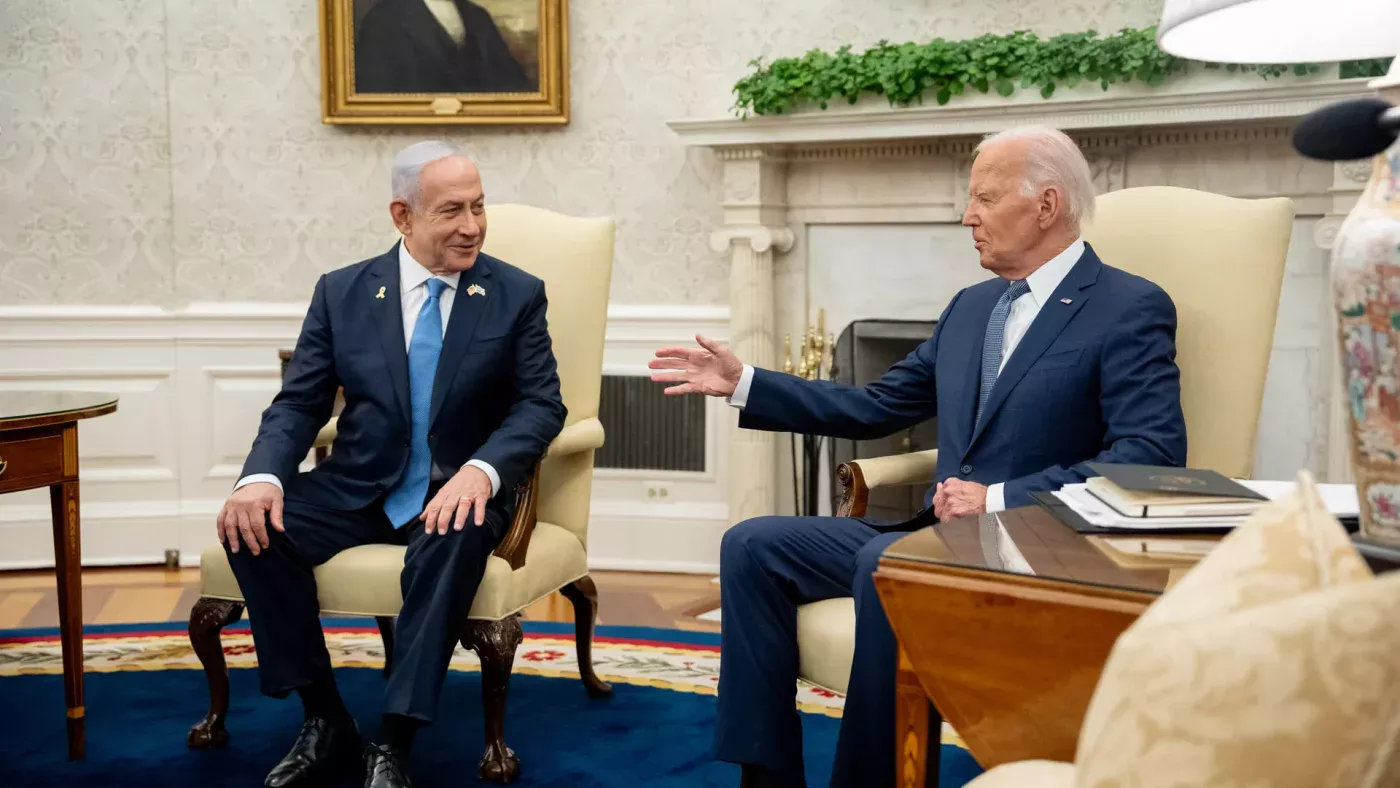 Bayden Netanyahuga yordamni to‘xtatish bilan tahdid qilmoqda