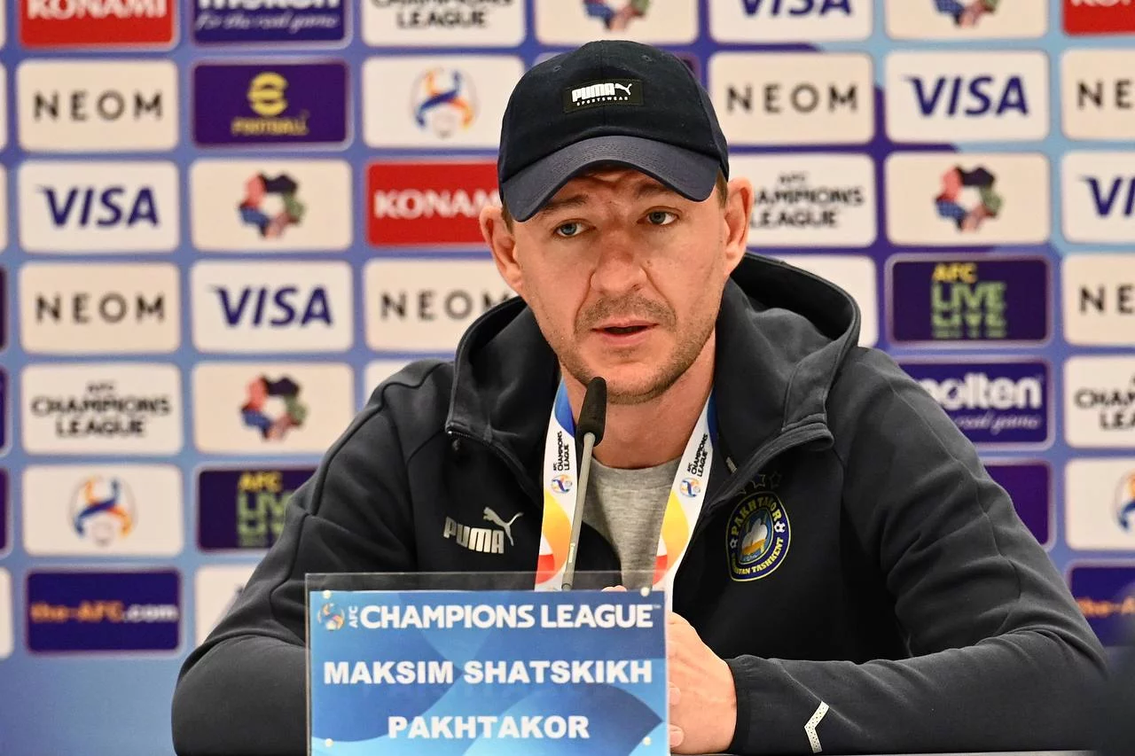 Maksim Shatskix: "Biz ham chempionlar ligasini yutishni xohlaymiz, ammo mo‘jizalar ro‘y bermaydi"