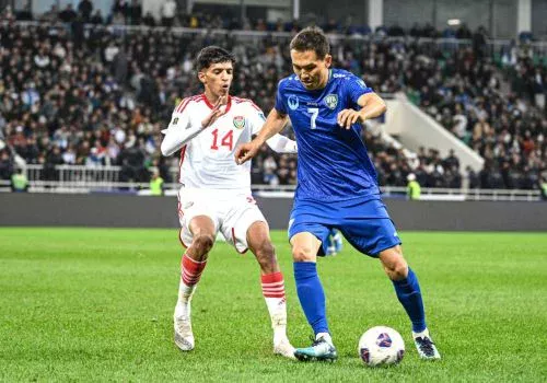 JCH saralashi. O‘zbekiston - BAA: Futbolchilarimizga qo‘yilgan ballar bilan tanishing расм