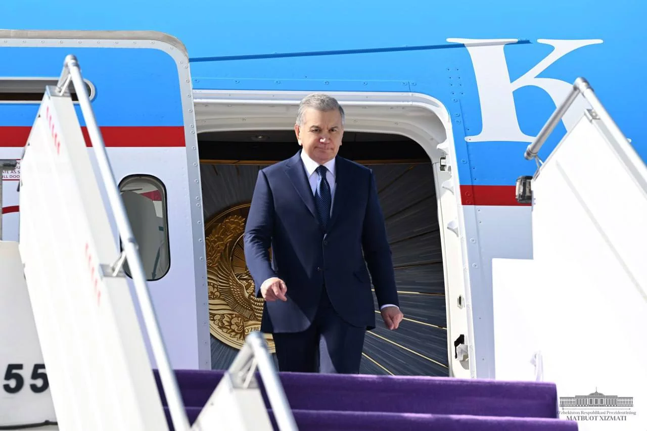 Shavkat Mirziyoyev Ar-Riyod shahriga yetib bordi (foto)