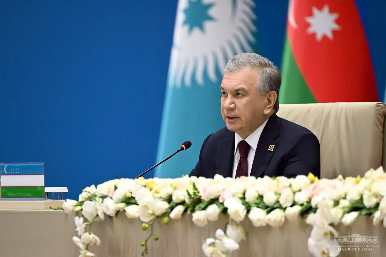 Shavkat Mirziyoyev Yaqin Sharqdagi nizoning yagona yechimini aytdi расм