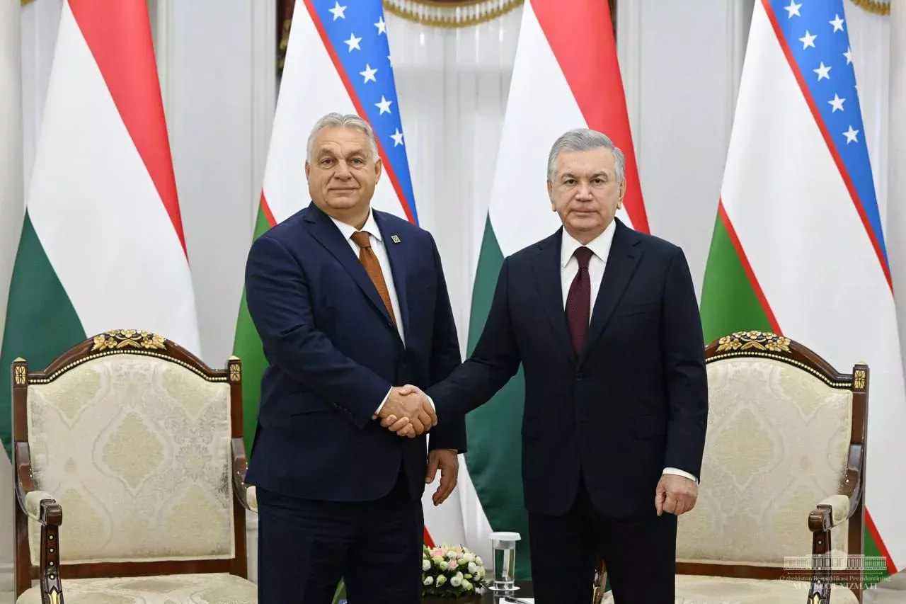 Shavkat Mirziyoyev Viktor Orban bilan uchrashdi