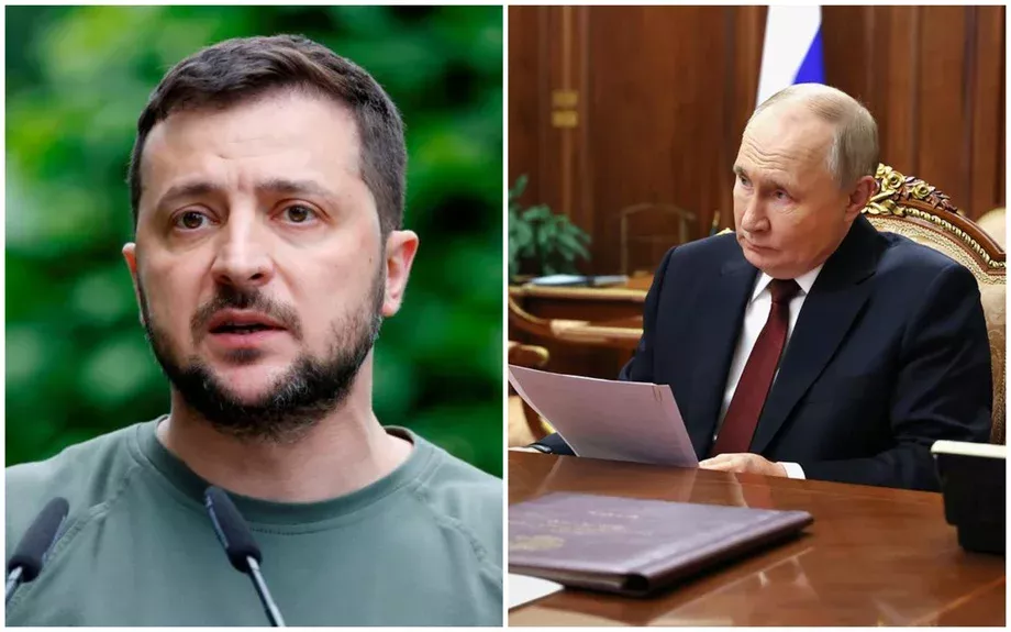 Zelenskiy: «Putin juda sezgir...» расм