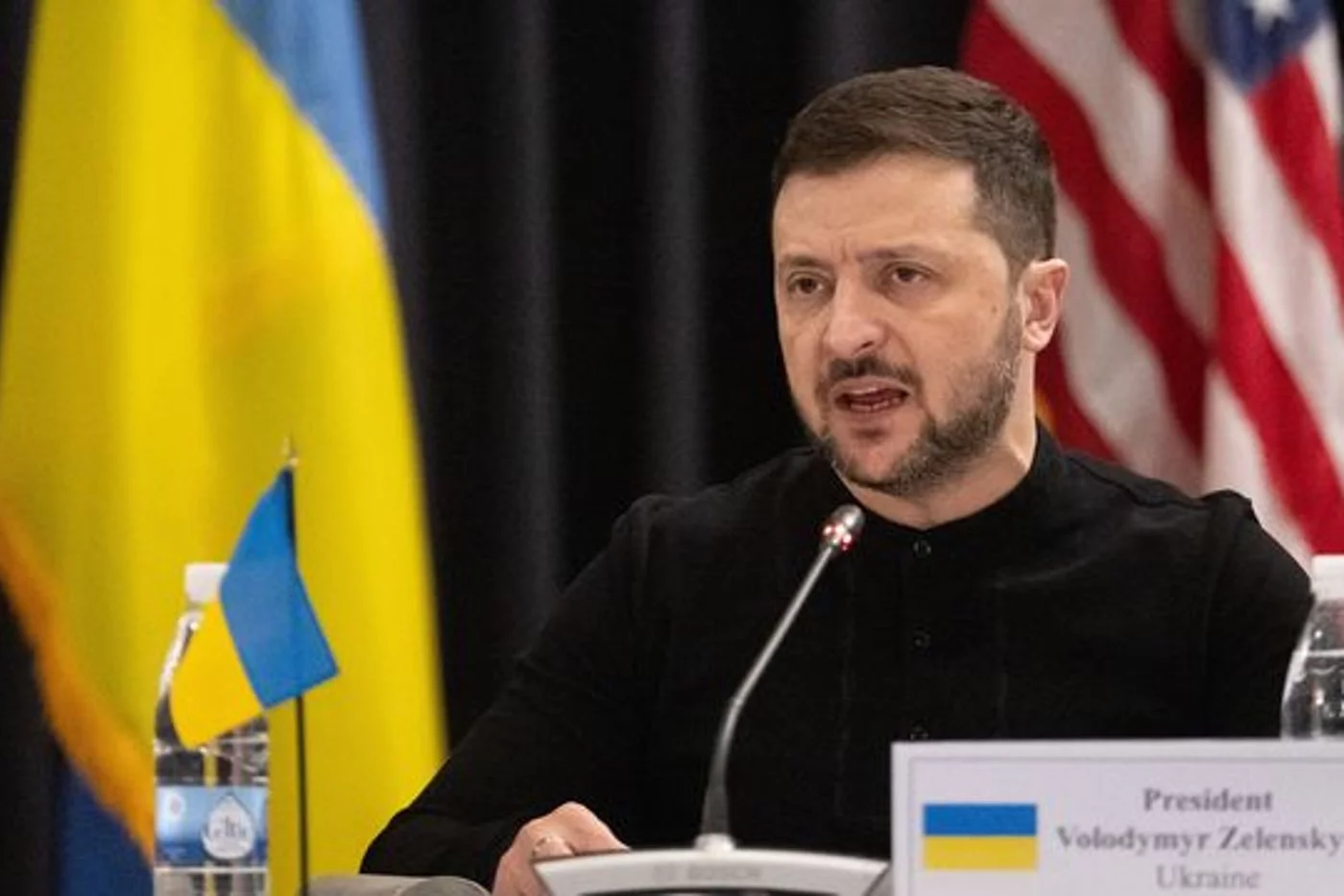 Zelenskiy Ramshtaynda Gʻarbni Ukrainaga qoʻshin yuborishga chaqirdi расм