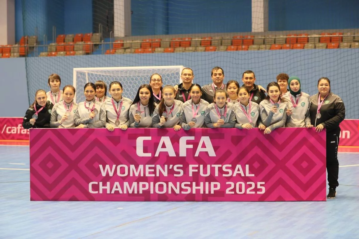 Uzbekistan women's futsal team wins silver medal at CAFA tournament