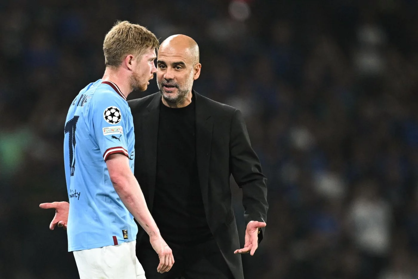 Guardiola: "Those over 30 should stay, except Kevin de Bruyne..."