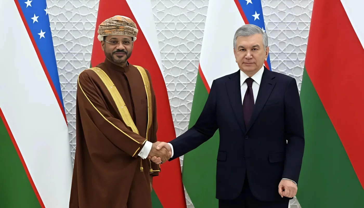 Shavkat Mirziyoyev Oʻmon Sultonligi tashqi ishlar vazirini qabul qildi