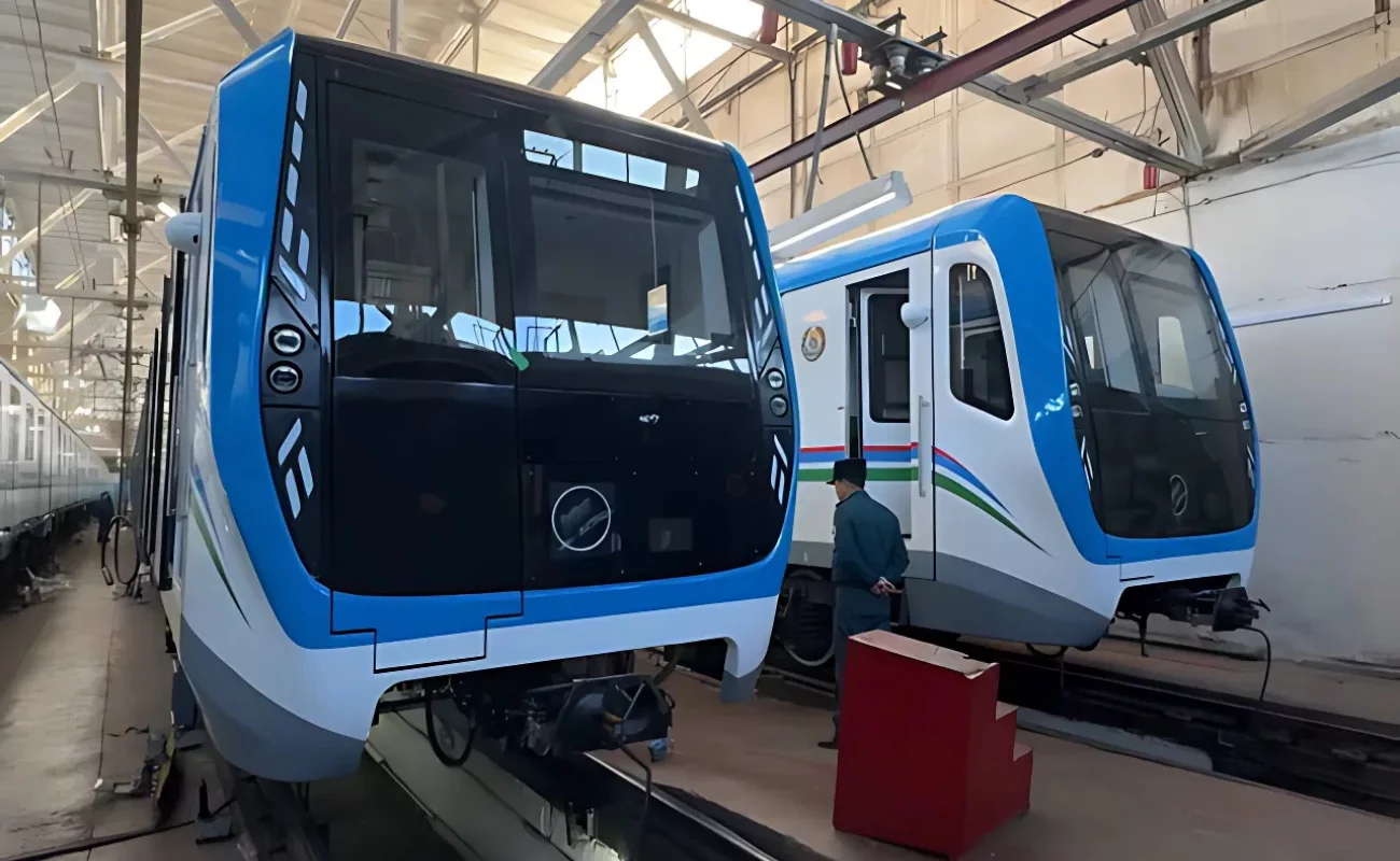 New metro trains arrive in Tashkent