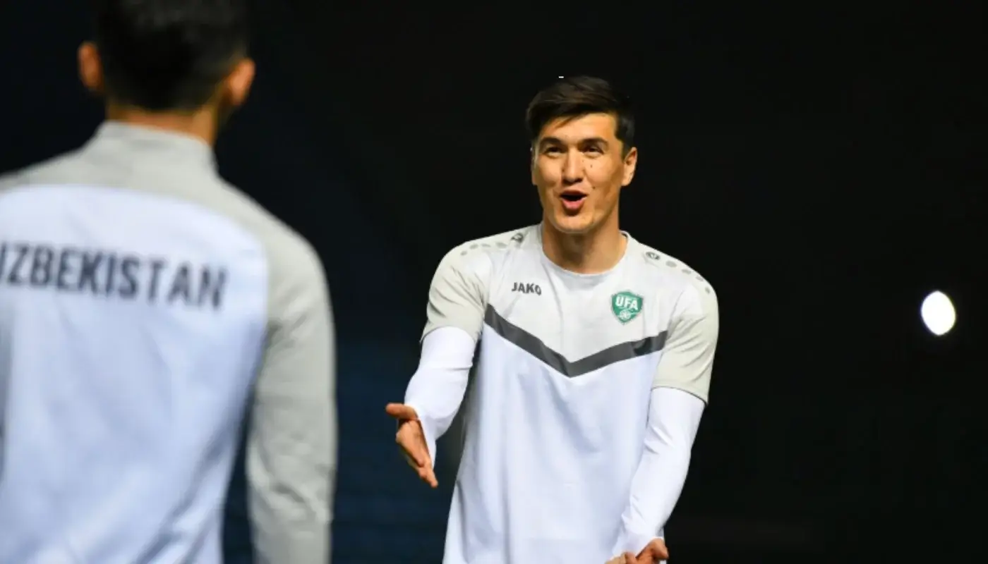 Shomurodov, who is training in Tashkent, received unexpected news from Rome!