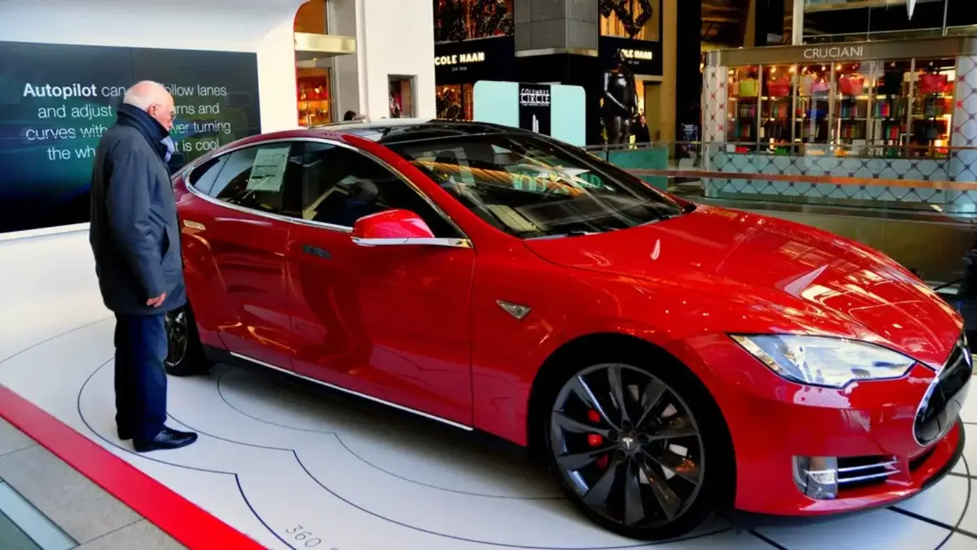 Tesla removed from Canadian auto show