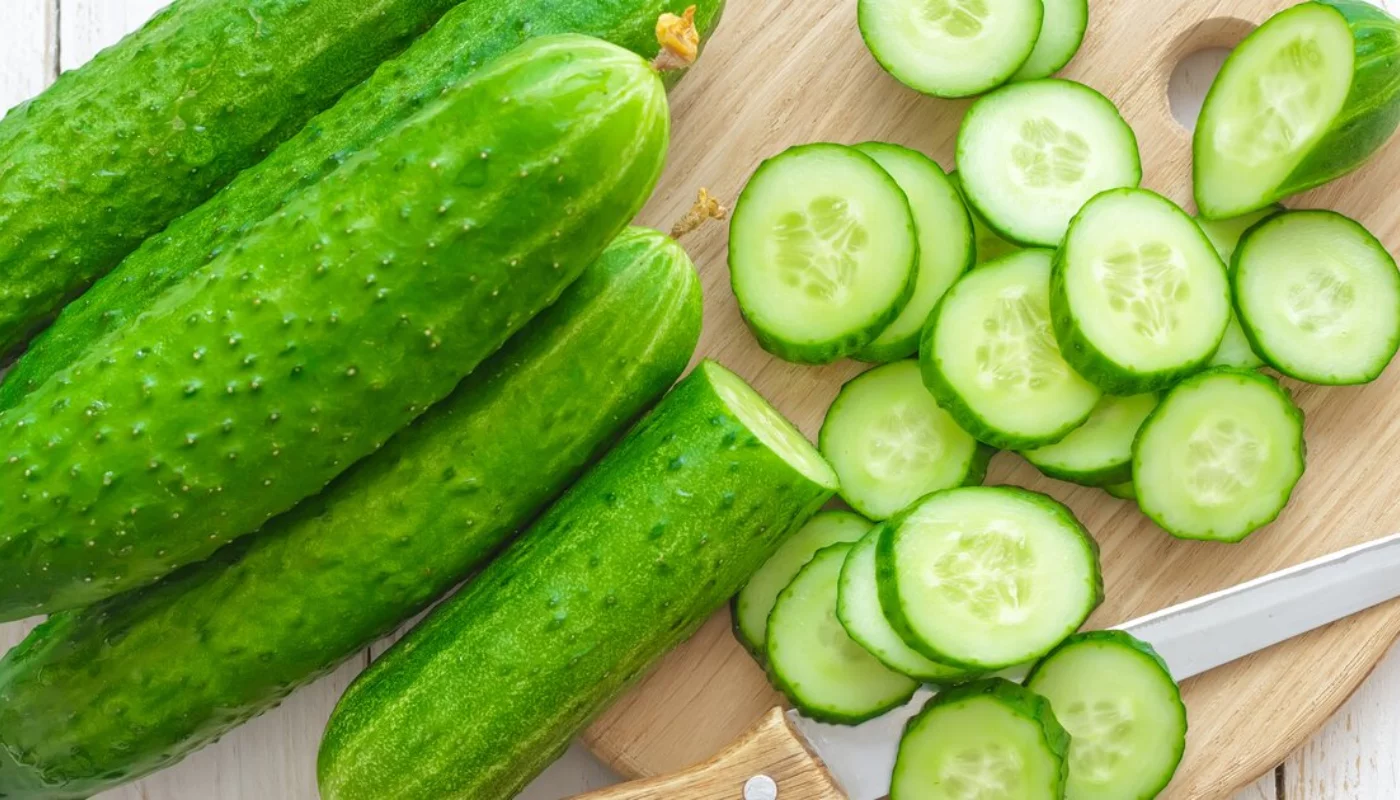 What effect does eating a cucumber every day have on the body?