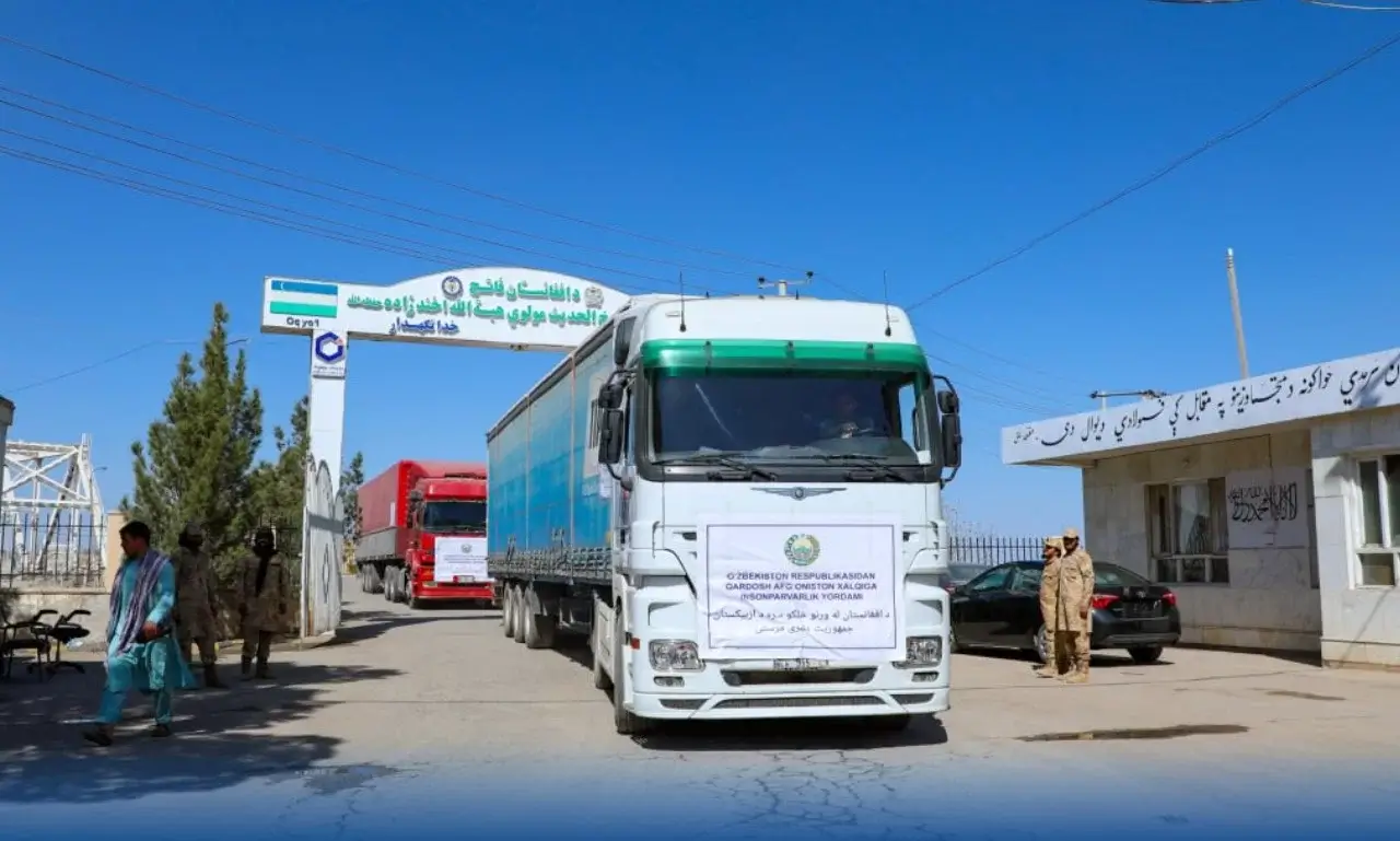 Uzbekistan sends nearly 200 tons of humanitarian aid to Afghanistan