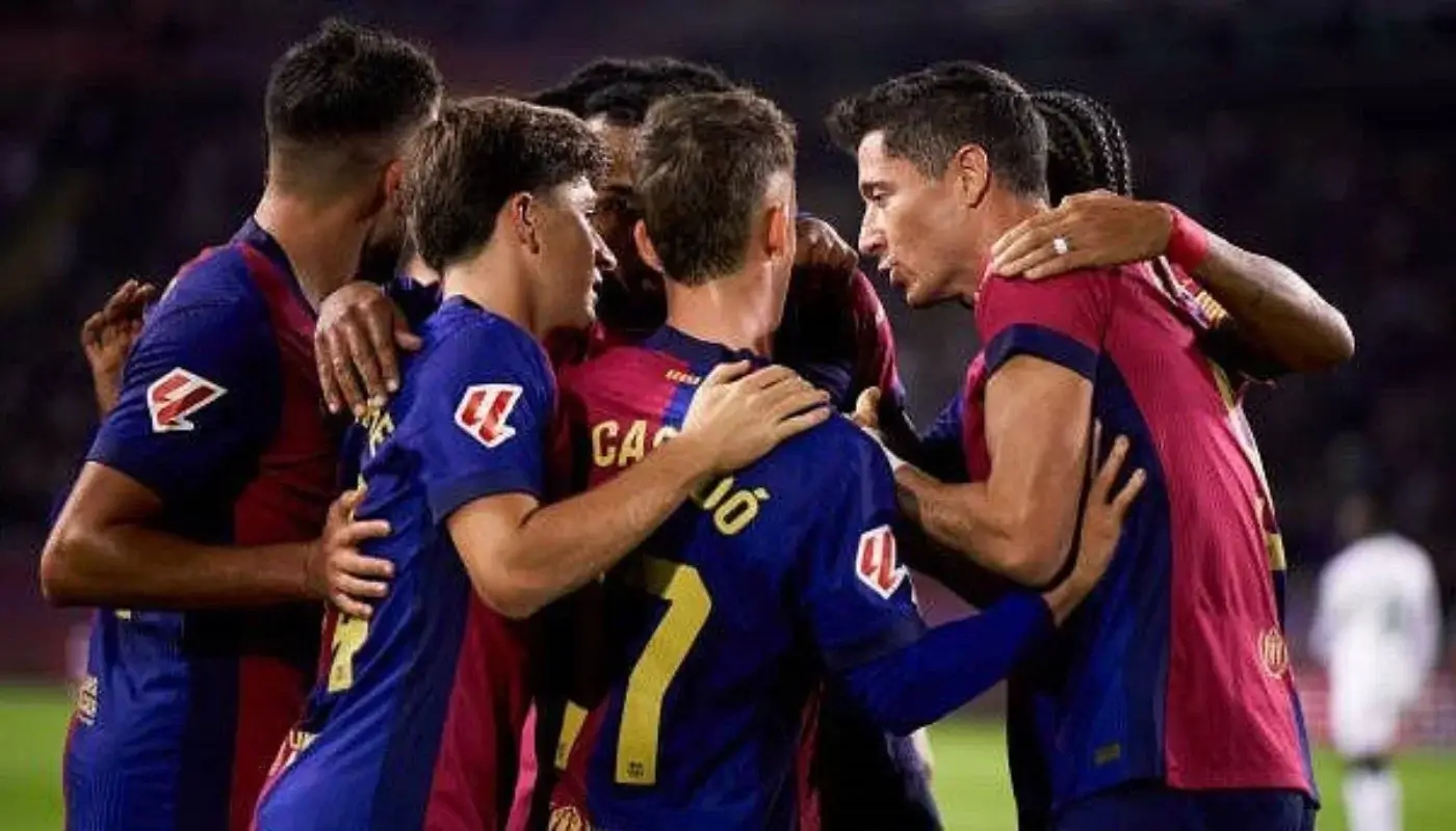 The raised nose of "Barcelona" players was lowered!