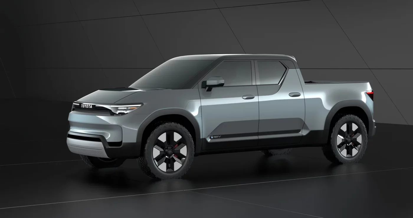 Toyota reveals mysterious new pickup truck