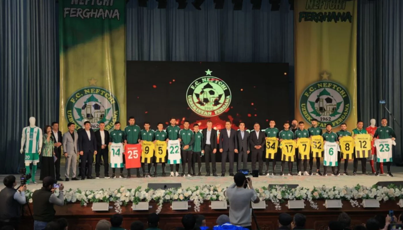 Neftchi FC's new season presentation held in Fergana