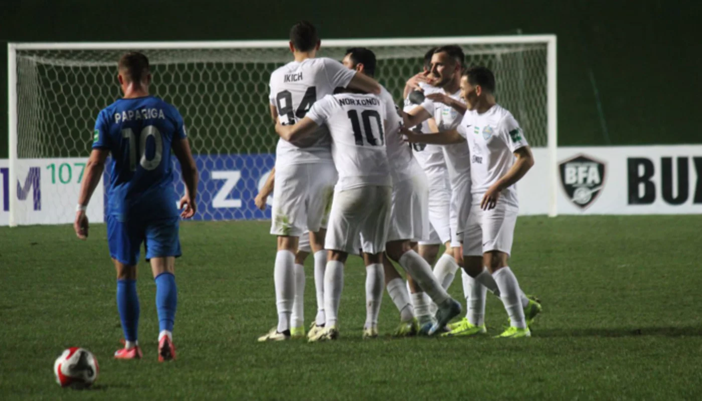 Super League. A convincing victory over "Bukhara", Roziyev scored a goal from about 40 meters (video)