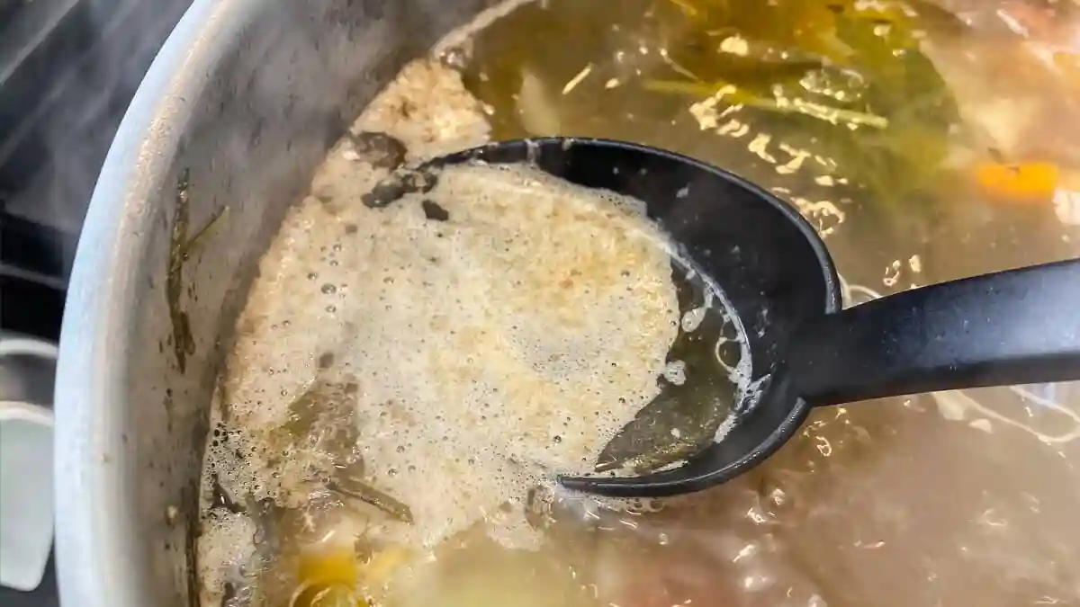 Does soup foam have any health benefits?