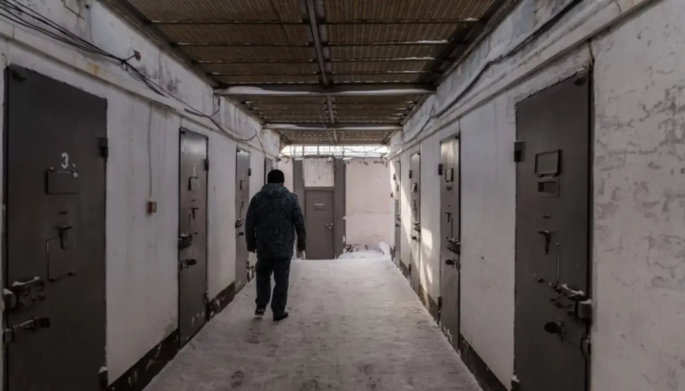 Officials are being taken on a tour of prisons in Kazakhstan