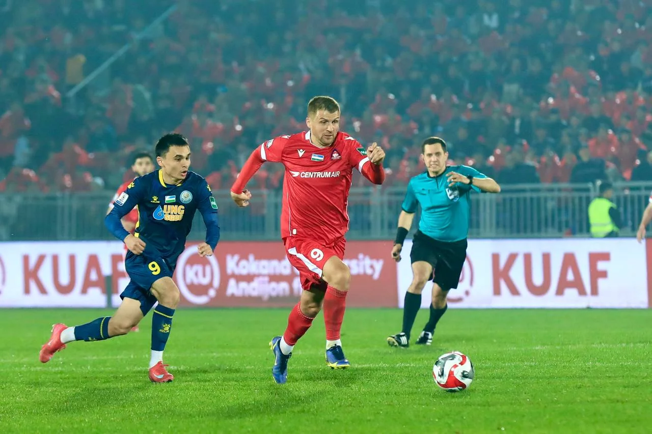 Super League. "Andijan" drew with "Nasaf" at "Bobur Arena"