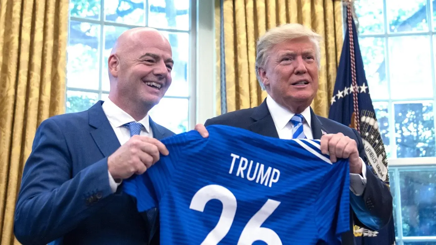 Трамп ва Инфантино Жаҳон чемпионати ҳақида гаплашди: Россия учун “тинчлик эвазига рағбат”?