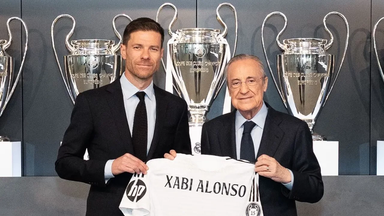 What did Pérez say about Xabi Alonso's arrival at the helm of "Real"?