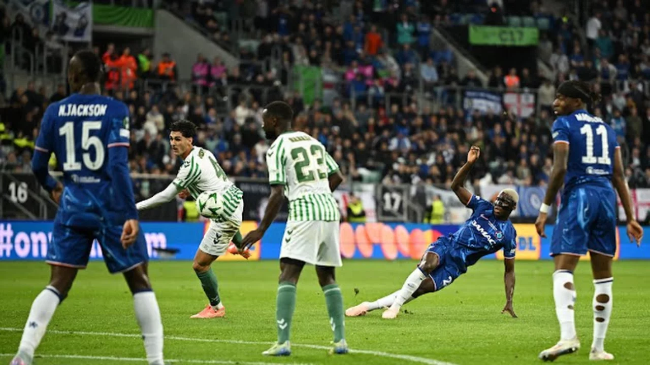 Betis lead Chelsea 1–0 at halftime – Zzazzulu scores early
