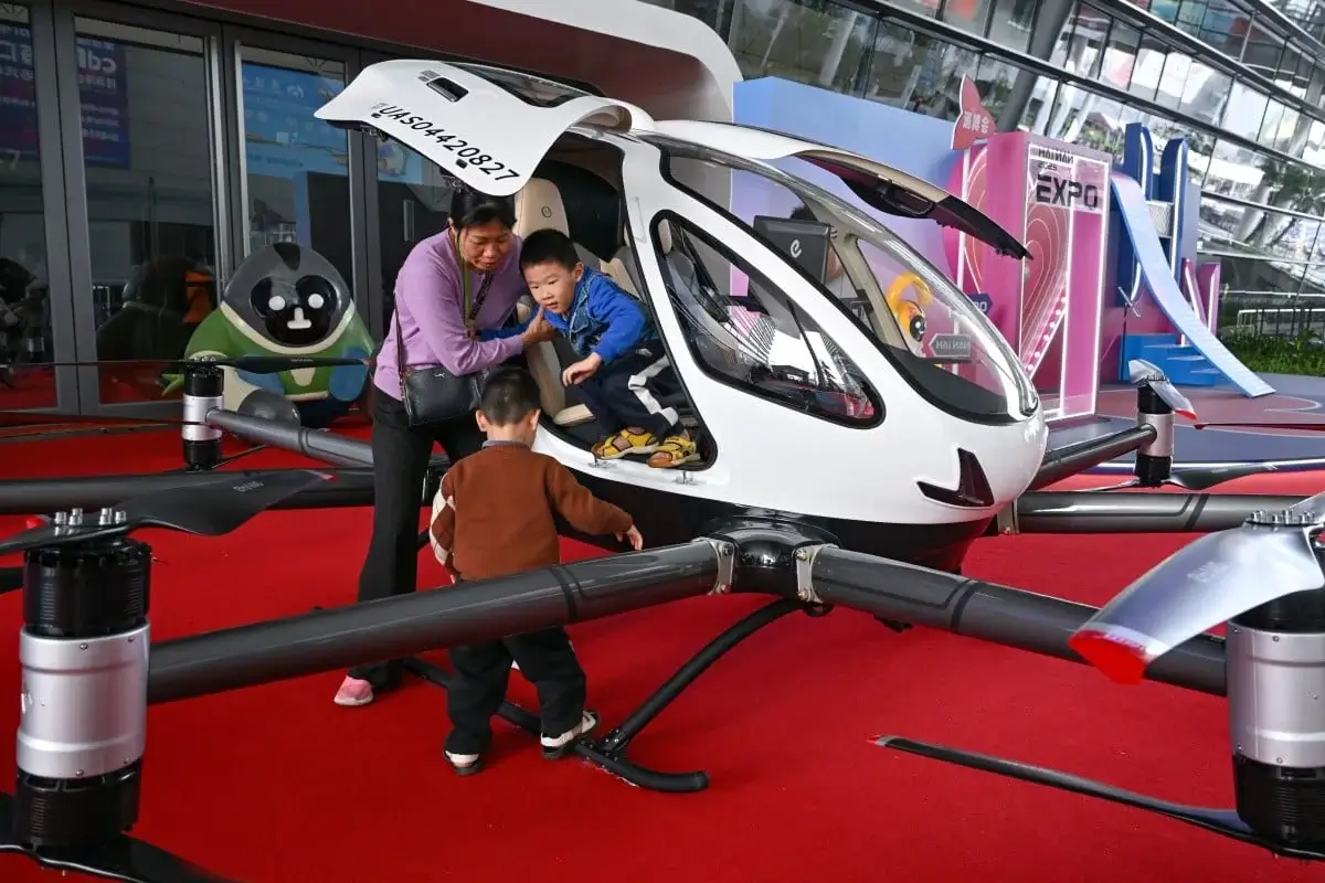 Çin'de drone taksiler 2030'da gökyüzünde görünecek
