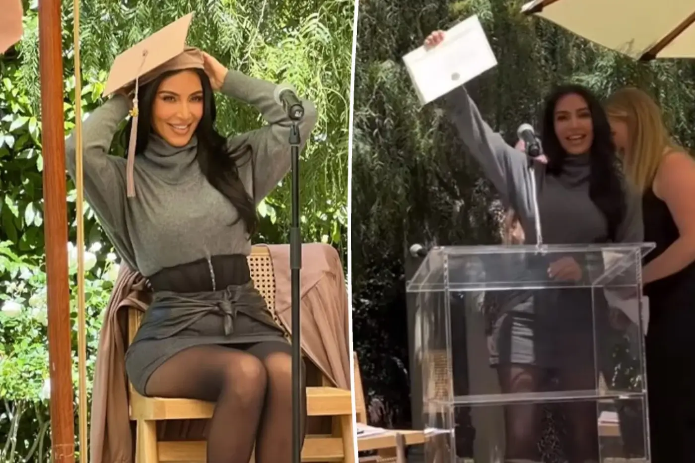 Kim Kardashian 6 yıllık sıkı çalışmanın ardından avukat oldu
