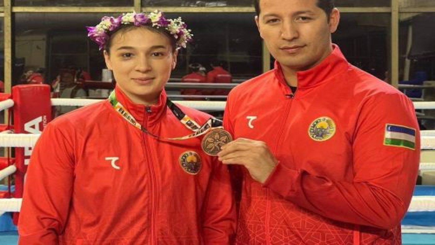 Эркак боксчига қарши жанг қилган Навбаҳор жаҳон чемпионатида совриндор бўлди