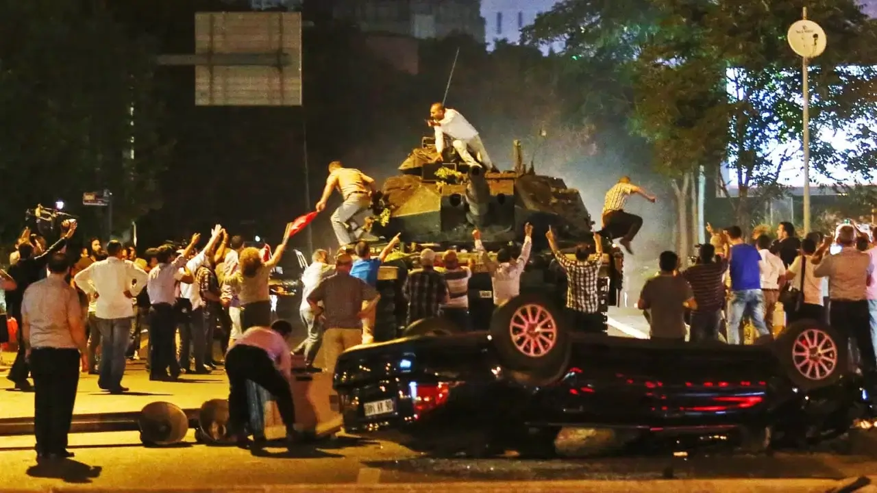 56 military personnel suspected of involvement in the 2016 coup were detained in Turkey