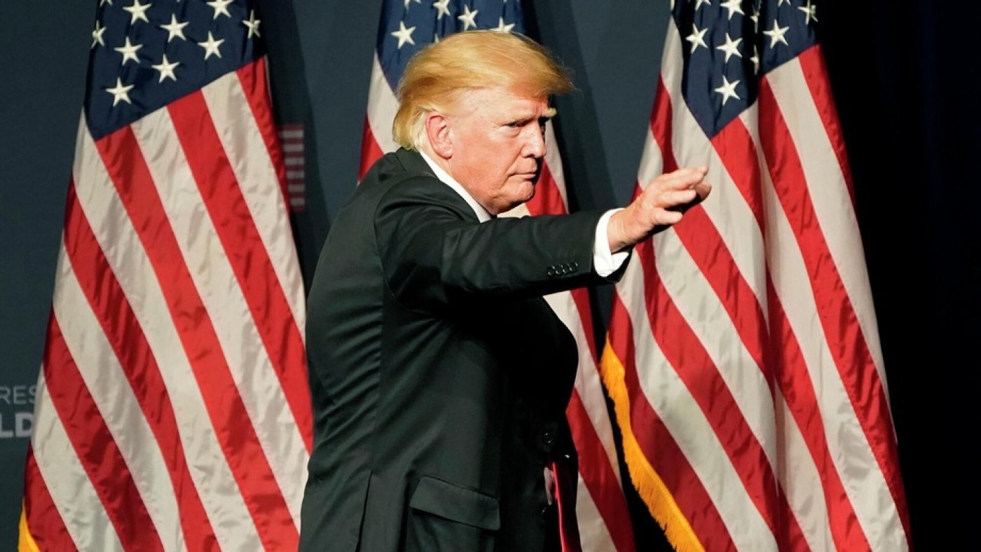 Трамп ўзининг қўлга олинишини маълум қилди